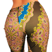Vintage Mandala Print Capris (XS/S)