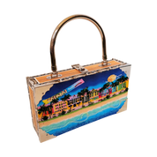 Beaded Miami Box Purse
