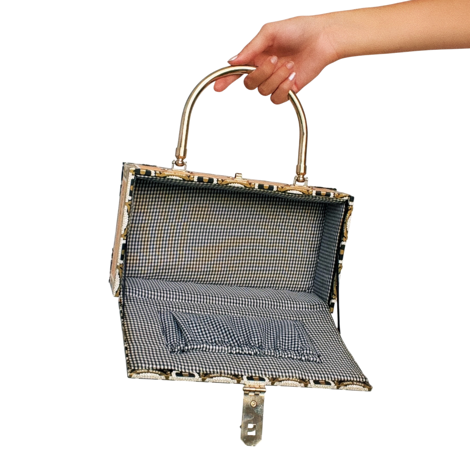 Beaded Miami Box Purse