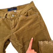 Juicy Couture Olive Green Corduroy Pants (XS/S)