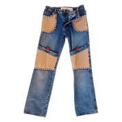 Vintage Funky Cargo Style Jeans (XS/S)