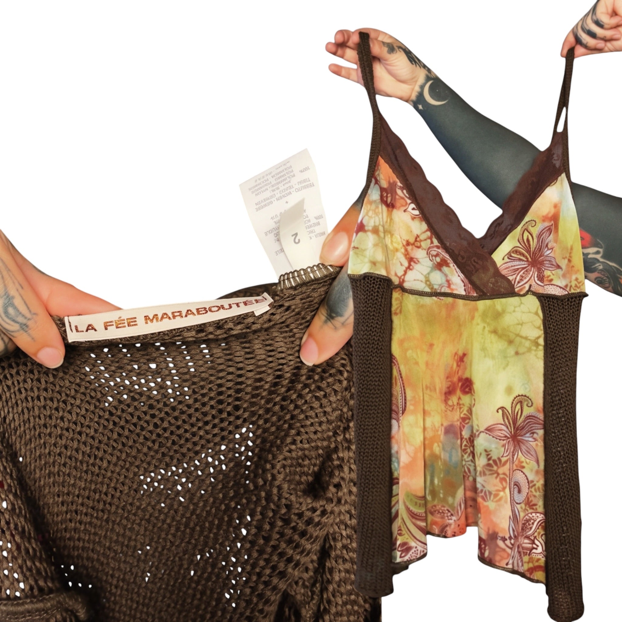 La Fée Maraboutée fairycore cami (M/L)