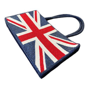 Union Jack Beaded Handbag