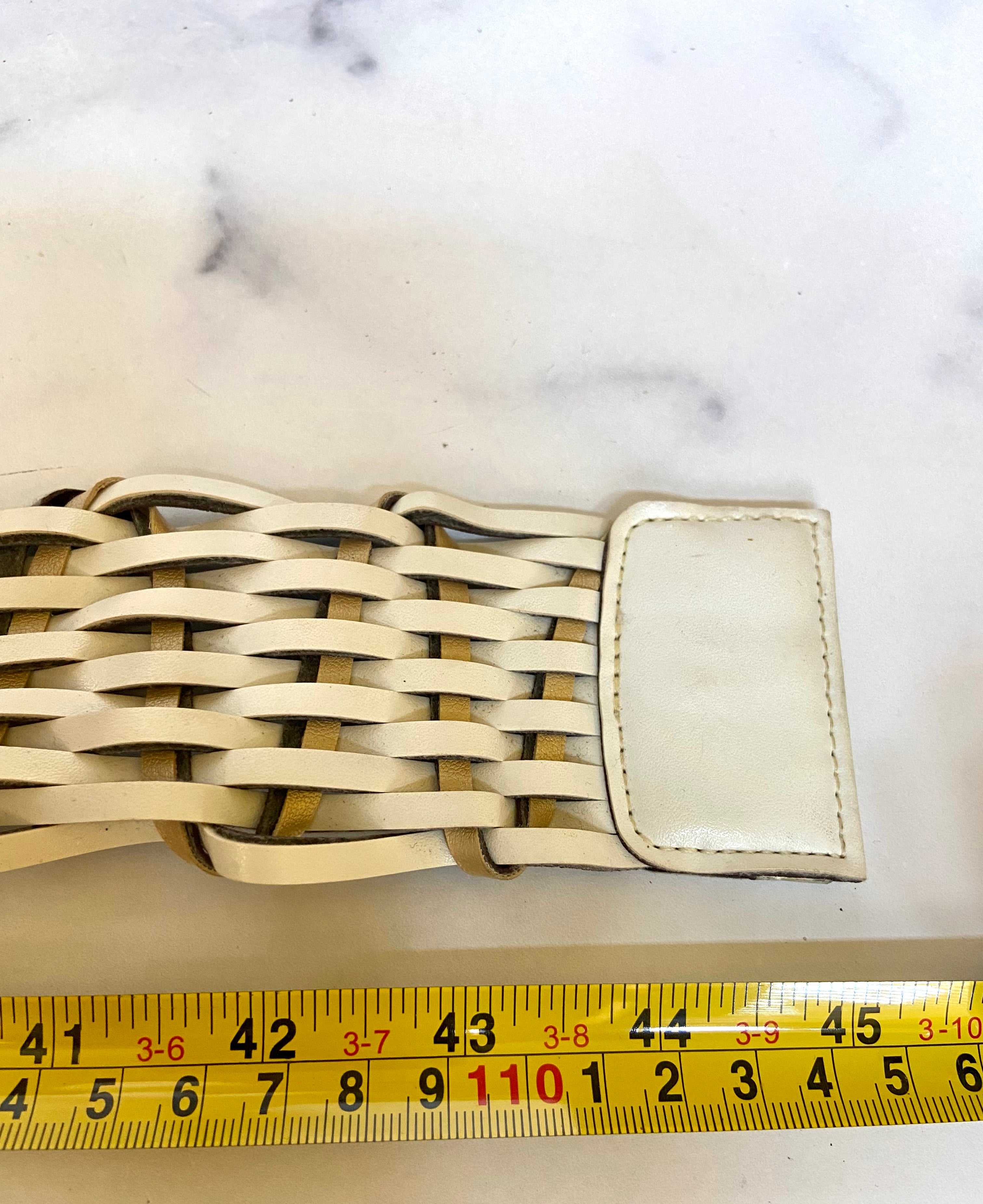 Leather belt