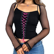 Vintage Tripp NYC Fishnet Shrug