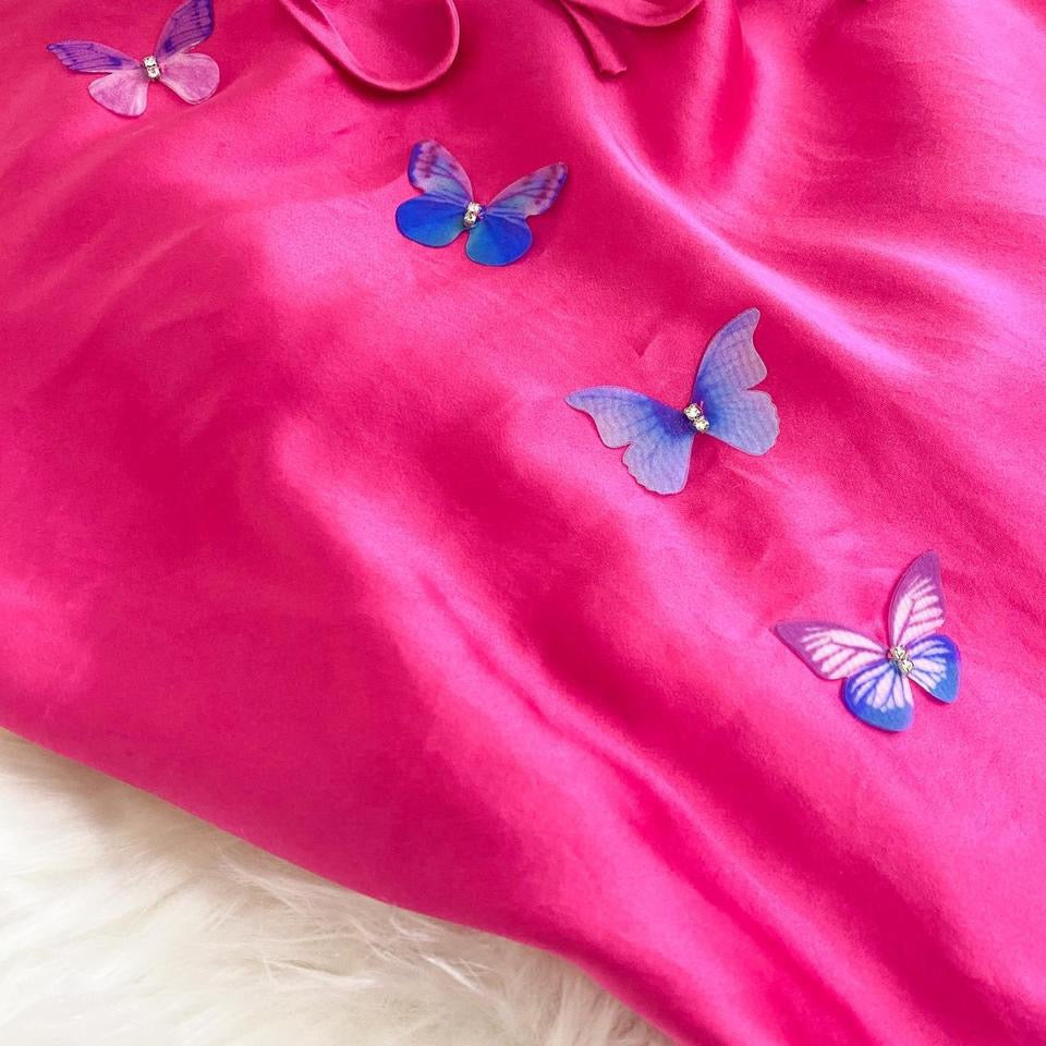 90s VS Silk Butterfly Slip (S)