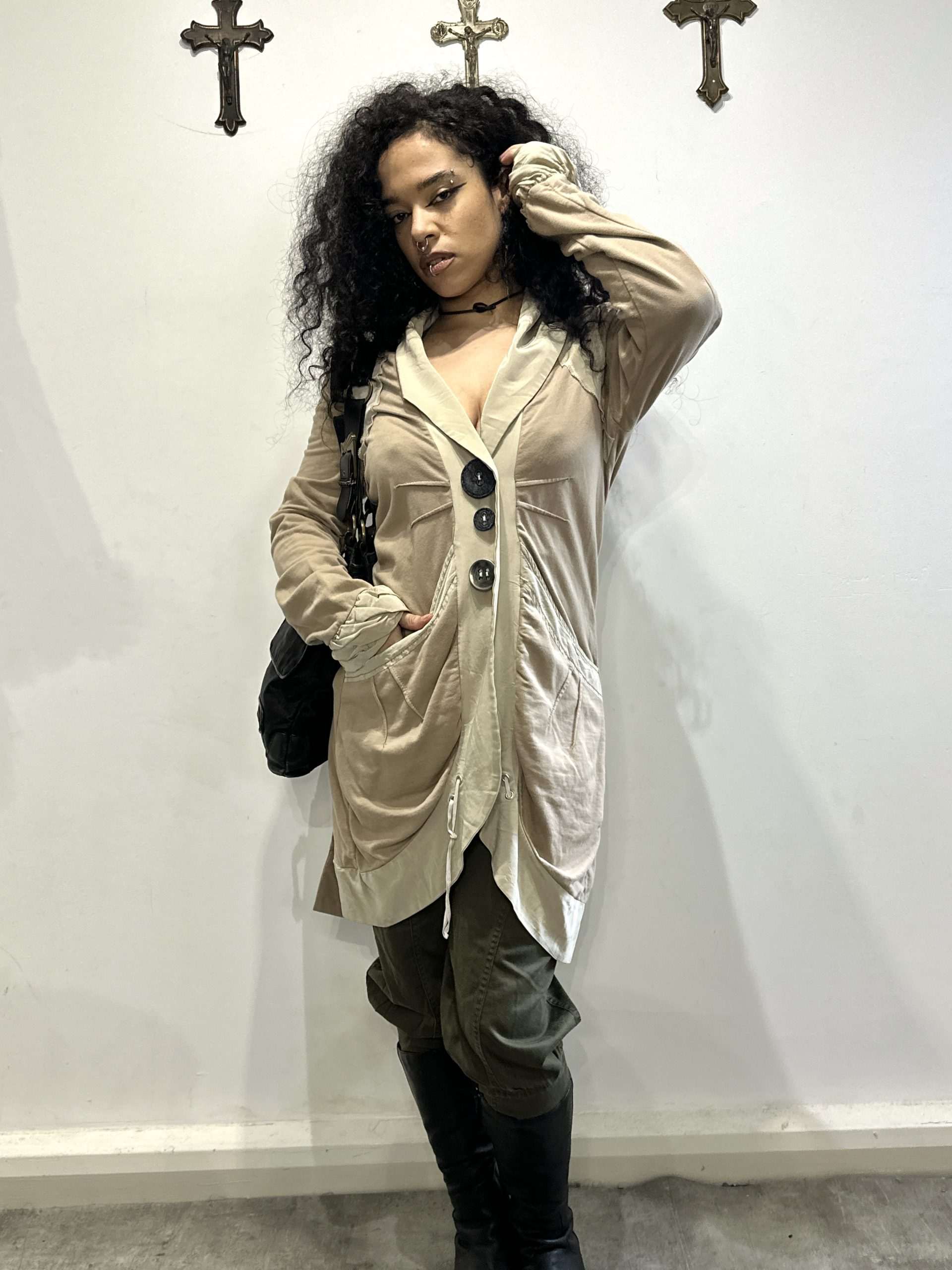 Vintage Romantic Gothic Jacket (S/M)