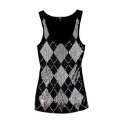 Argyle Sequin Tank (S)