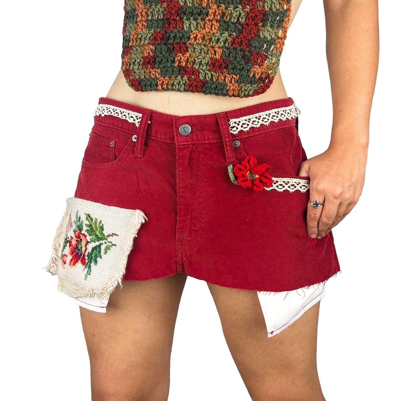 Strawberry Fields Skirt (M)