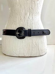 Leather belt