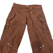 Vintage D&G Ruched Cargo Trousers (S)