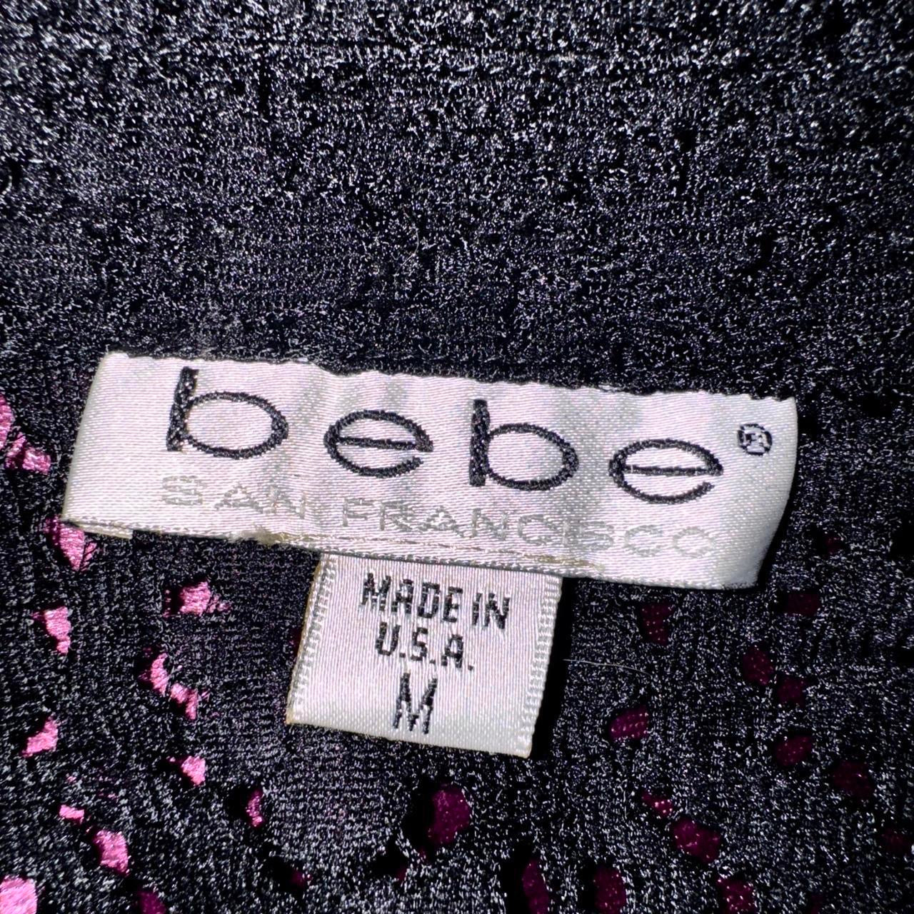 90s Bebe Eyelet Lace Button Down (M)