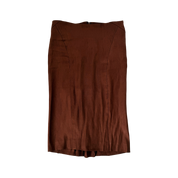 Bebe Brown Pencil Skirt (XXS/XS)