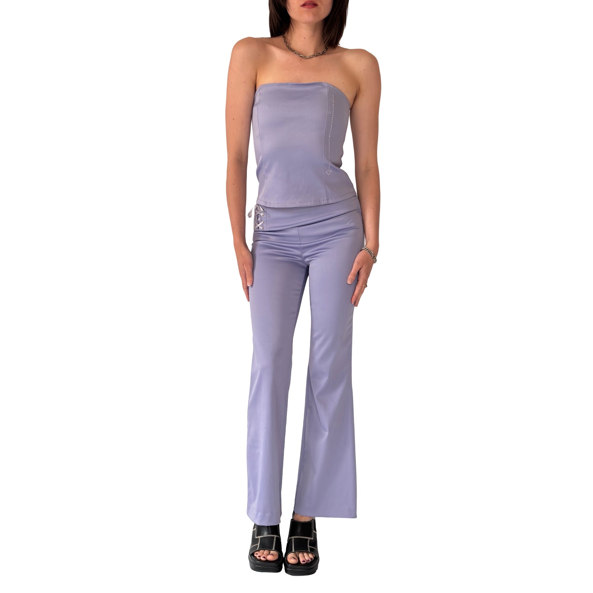 Y2K Periwinkle Two-Piece Set (XXS)