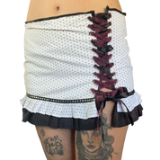 Polka Dot mini skirt (S/M)