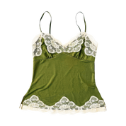 Vintage Lacy Green Cami (S)
