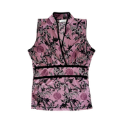 Vintage Lavender Floral Top (XS)