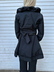Vintage Black Italian Romantic Gothic Jacket (XS/S)