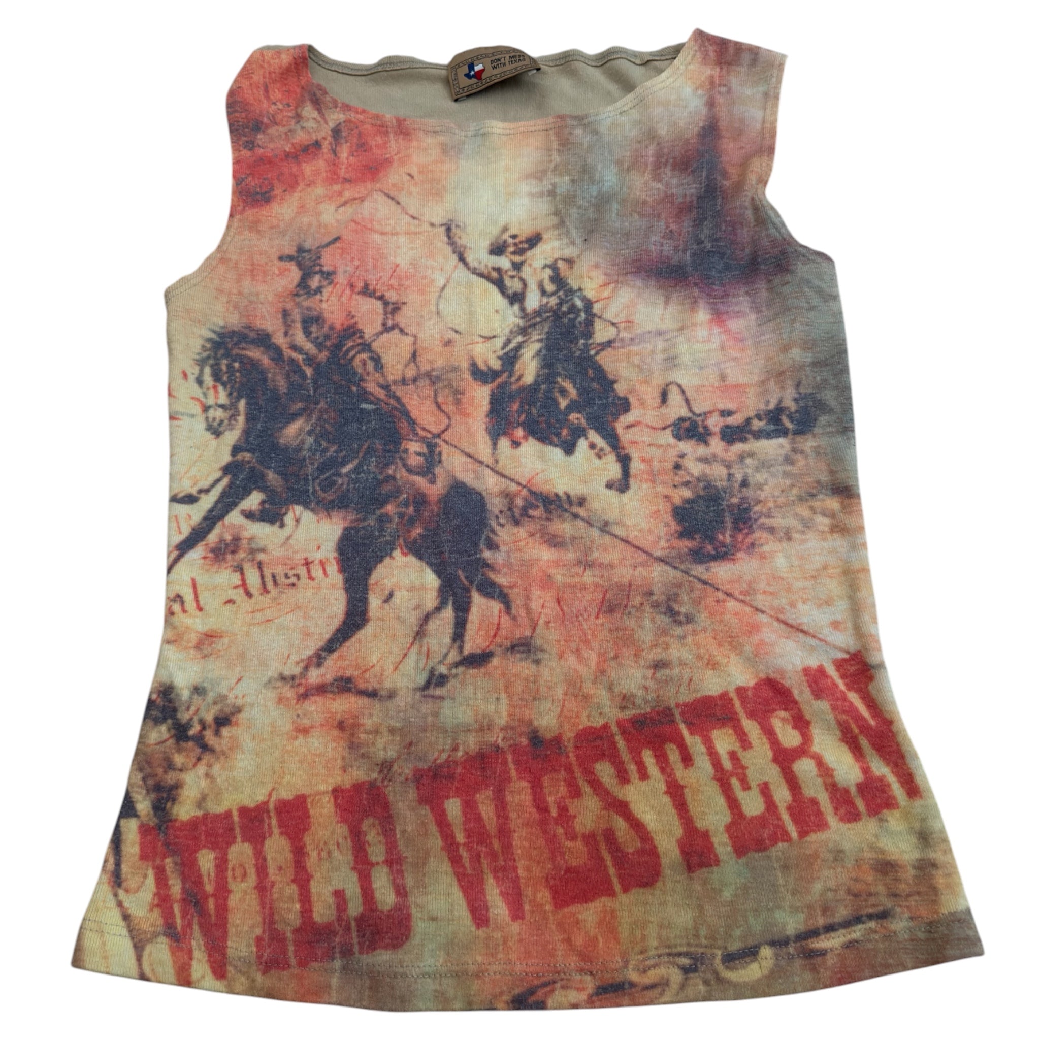 Don’t Mess With Texas Wild Western Tank (M)