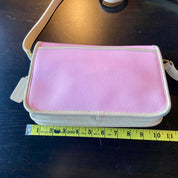 Repainted vintage light pink coach