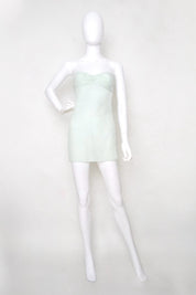 Silk Mint Tea Cake - Mini Dress (XS-L)