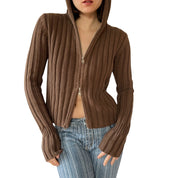2000s Double Zip Hoodie (S/M)
