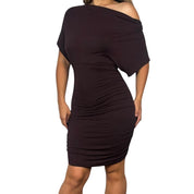 Y2K Off The Shoulder Mini Dress (S)