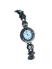 Jeweled Sliding Charm Watch