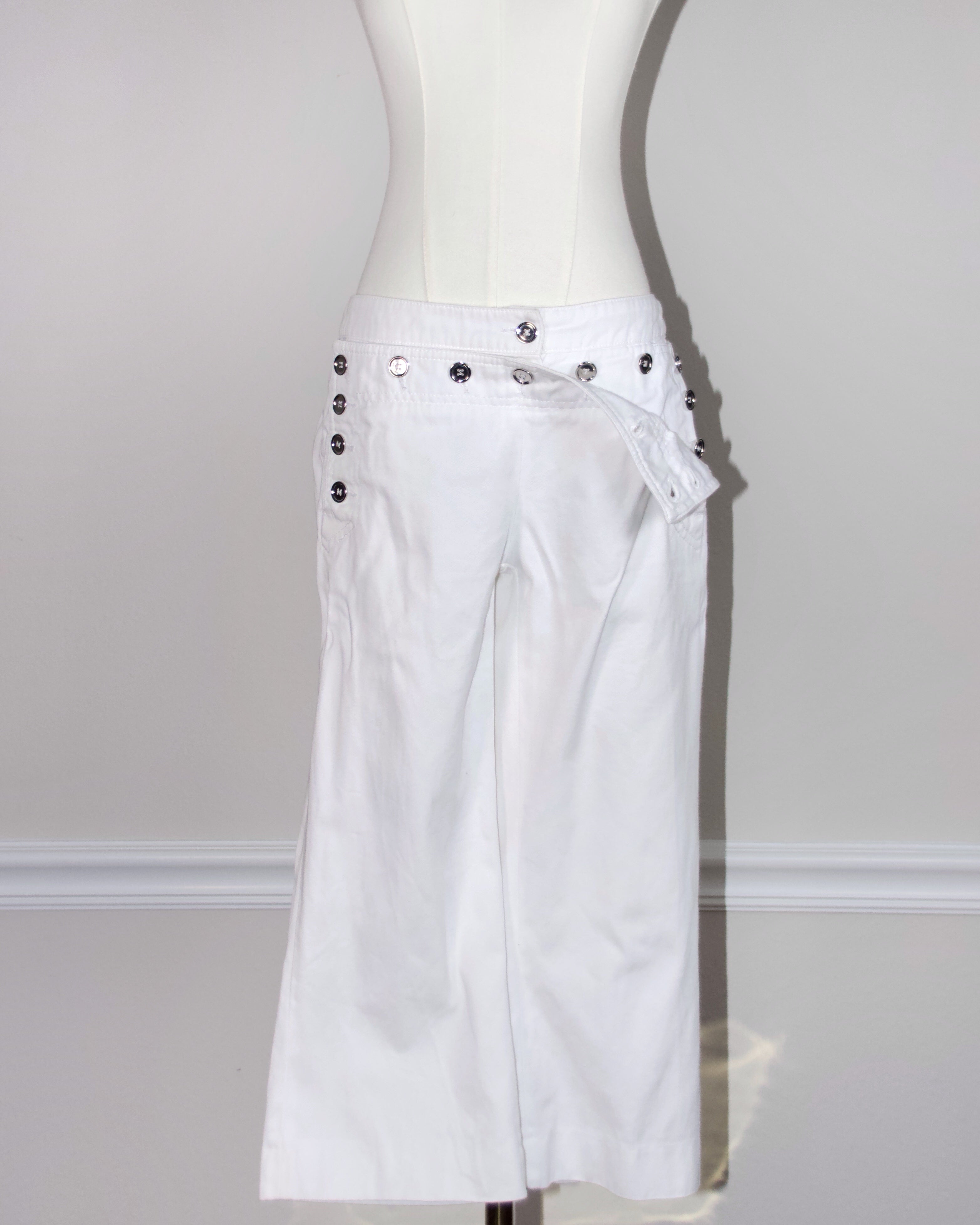 2003 Dolce Gabbana Sailor Capris (S-M)
