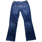 BEBE rhinestone low rise jeans (31)