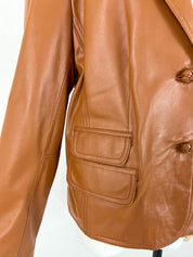 Pamela McCoy leather jacket