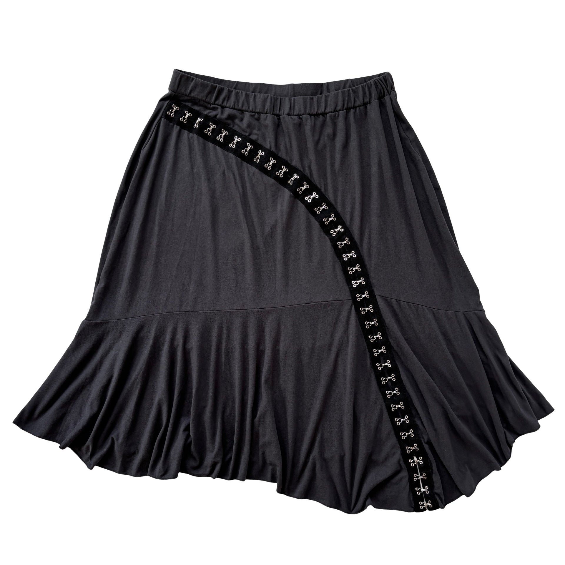 90s Hook & Eye Midi Skirt (M/L)