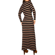 1970s Custom Cutout Knit Maxi (S/M)