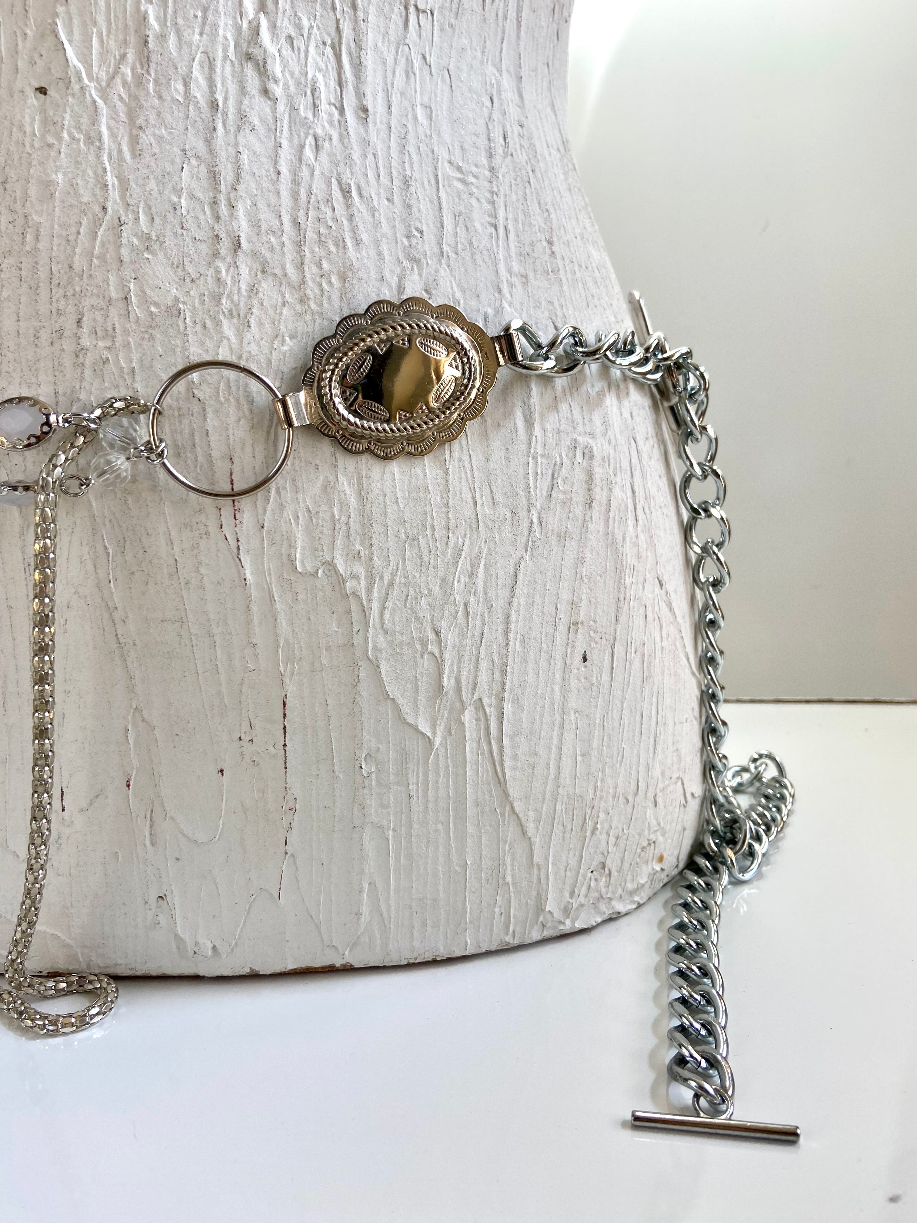 Soft look layered belt