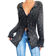 BCBG Chunky Knit Cardigan (S/M)