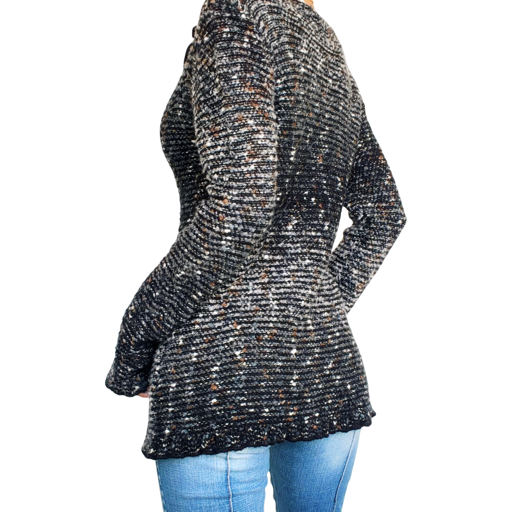 BCBG Chunky Knit Cardigan (S/M)