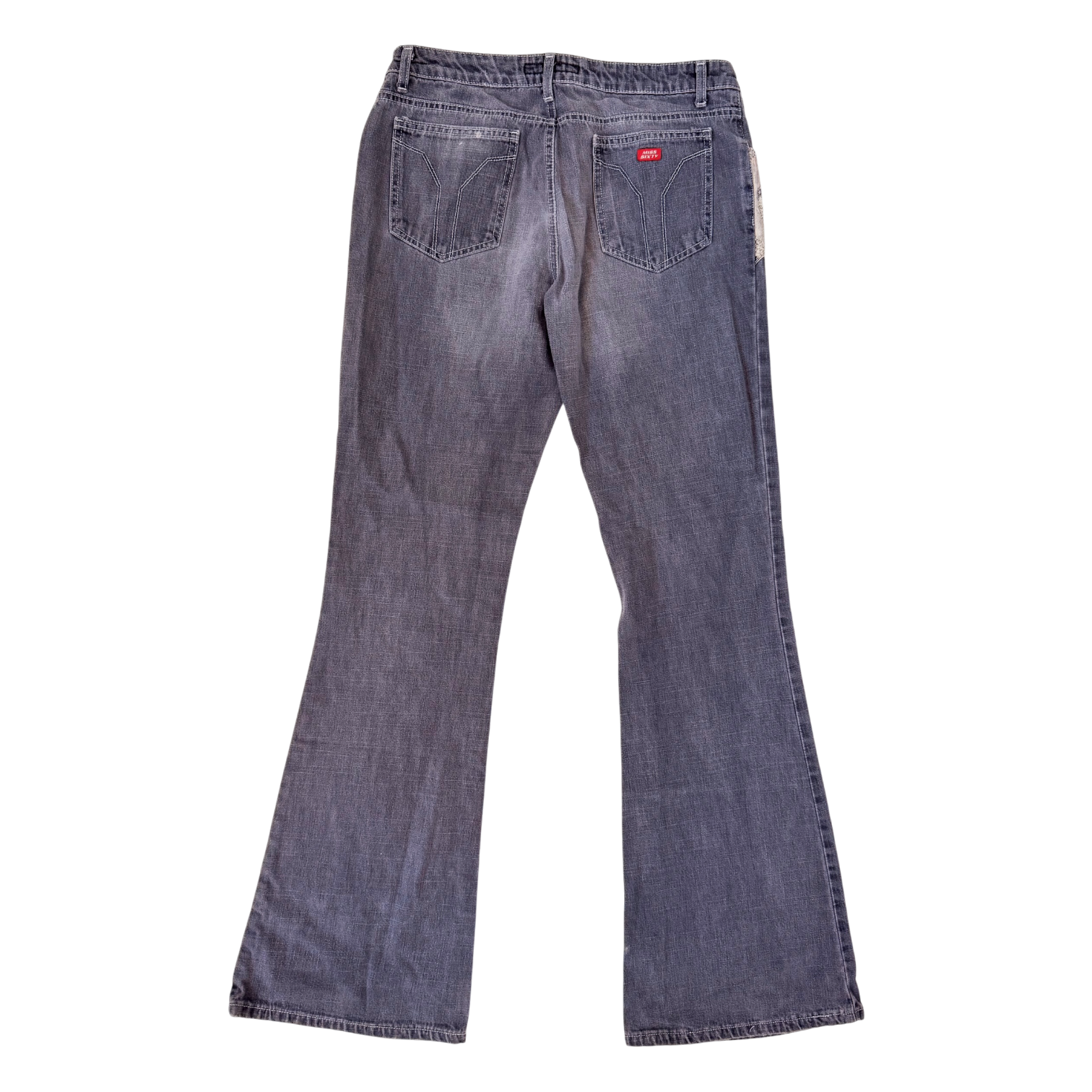 Miss Sixty Gray Appliqué Jeans (M)