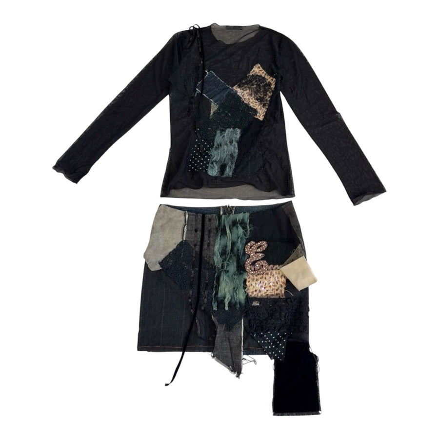 Italian Mixed Media Patchwork Set (S)