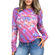 90s Reversible Mesh Graphic Long Sleeve (L)