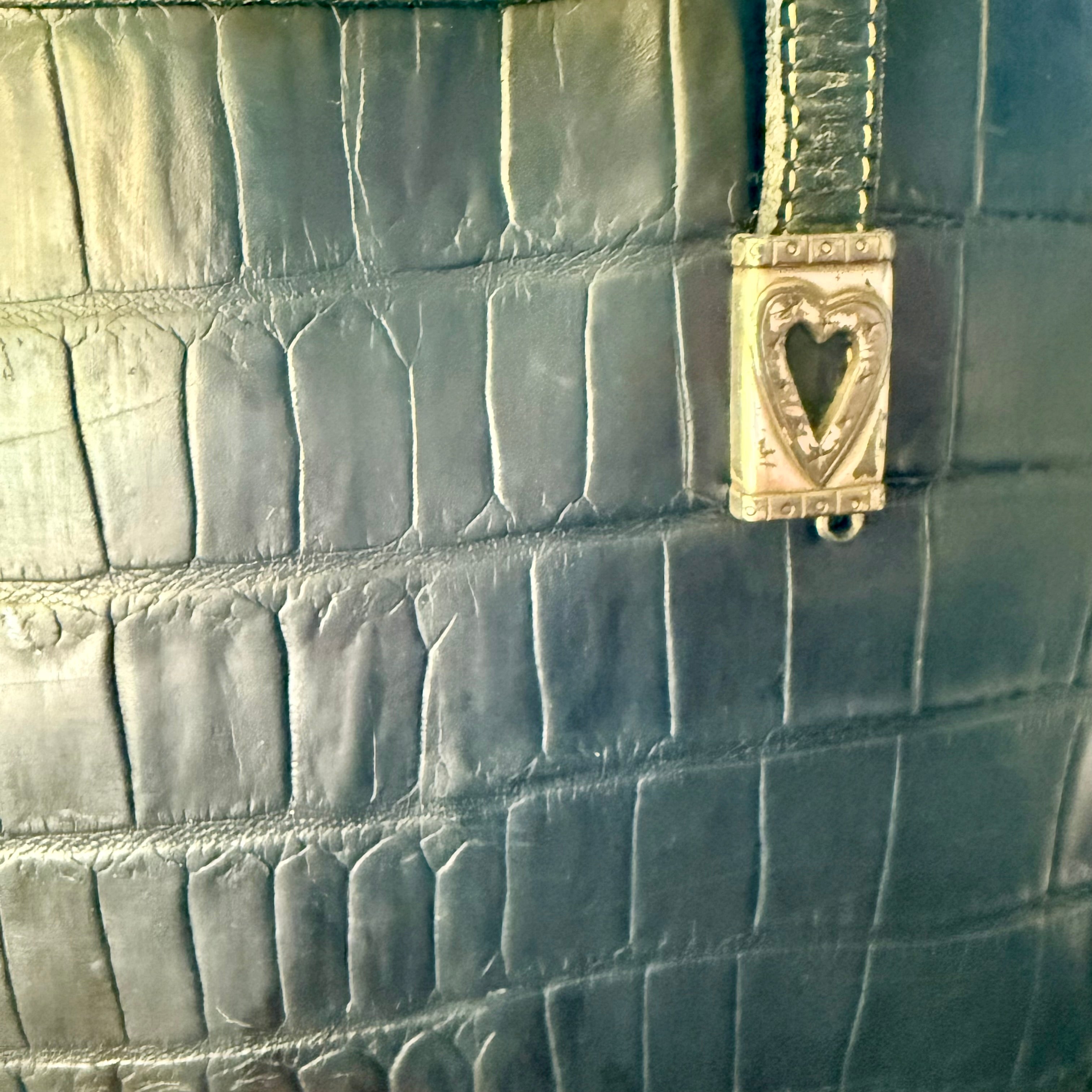 Brighton Vintage Croc Bag