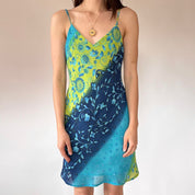 Y2K Floral Dress (S/M)