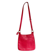 Coach Red Leather Crossbody Bag