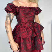 Vampy Rose Babydoll Dress (S-M)