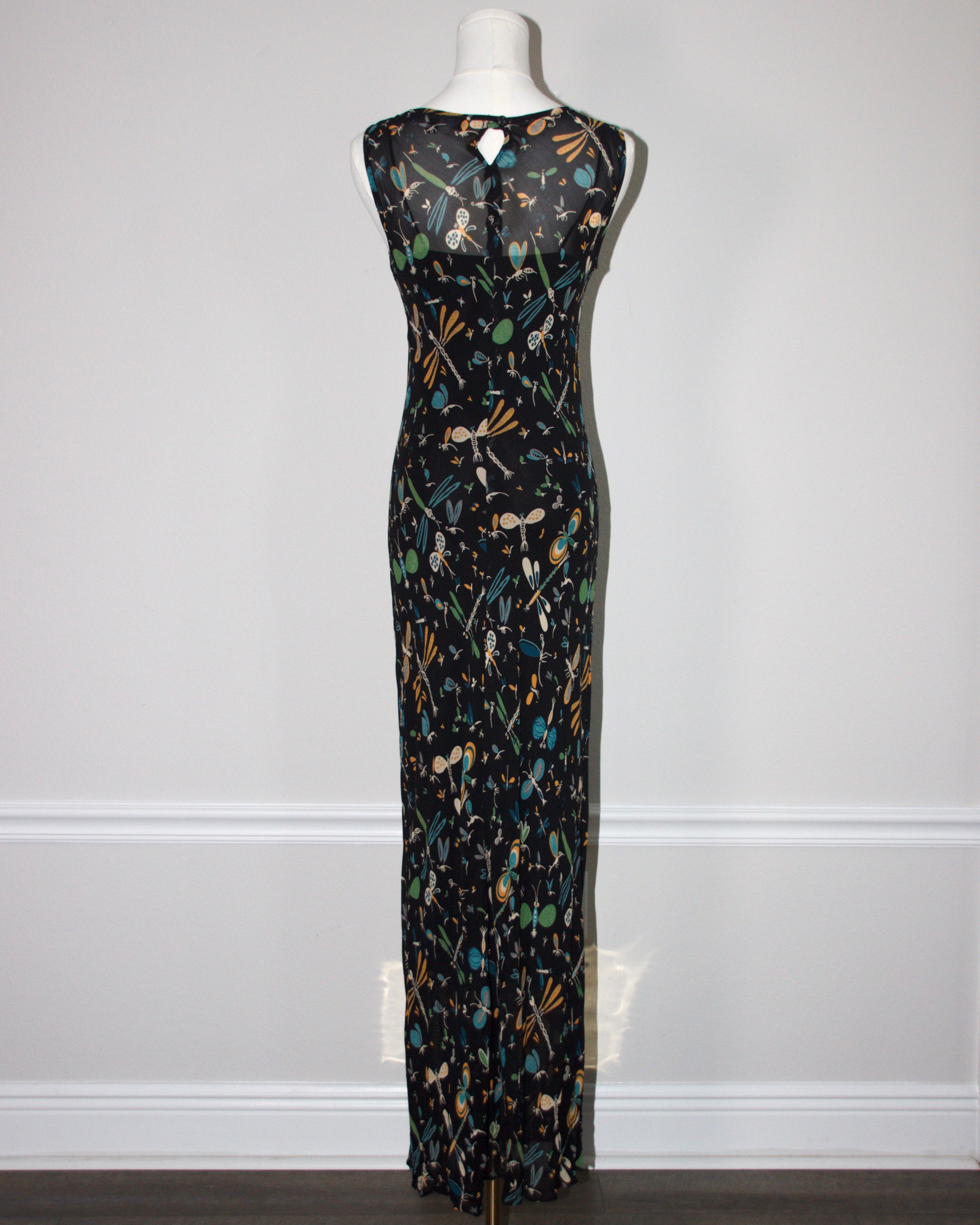 90s Betsey Johnson Dragonfly Dress Set (S)