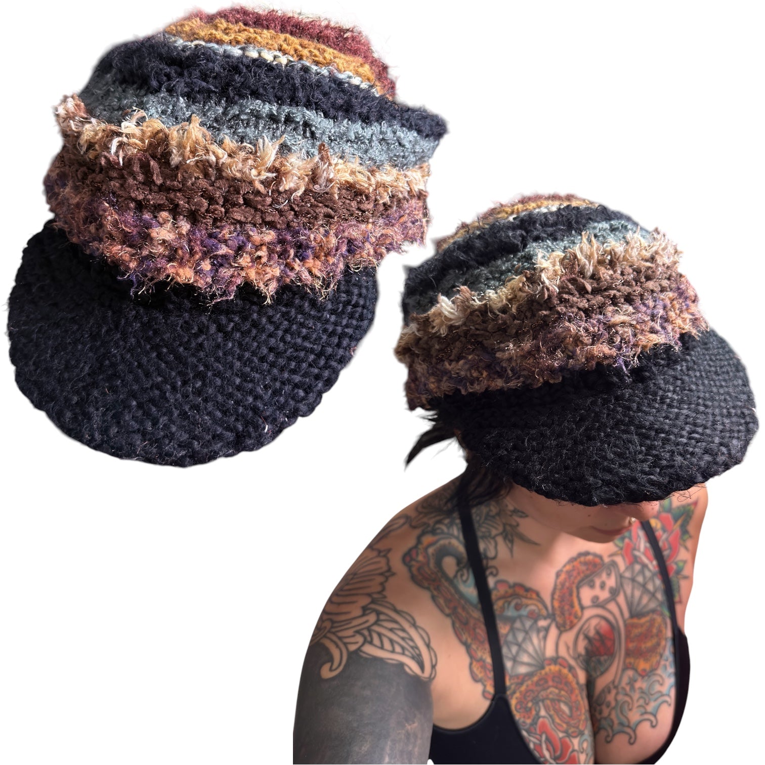 Y2K Steve Madden slouchy hat (OS)