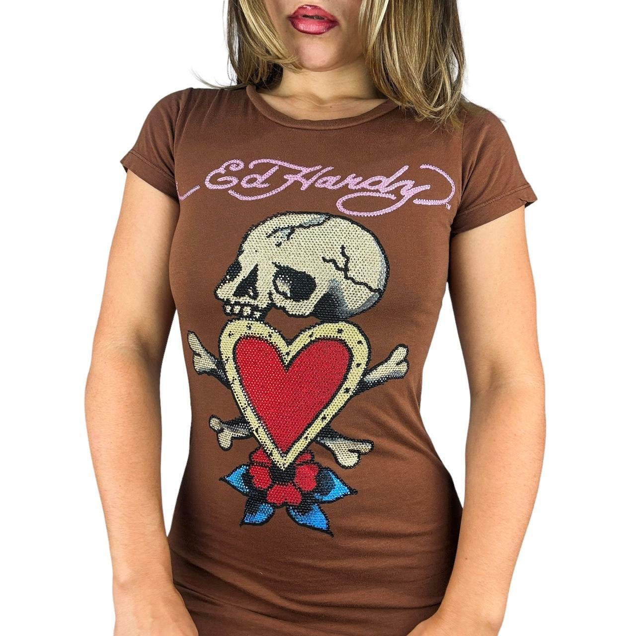 Ed Hardy Y2K Diamant Mini Dress (S) Ed Hardy Y2K Diamant Mini Dress (S)
