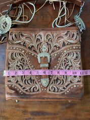 Reworked American bling purse