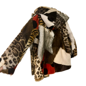 Archival 80s Moschino Faux Fur Coat