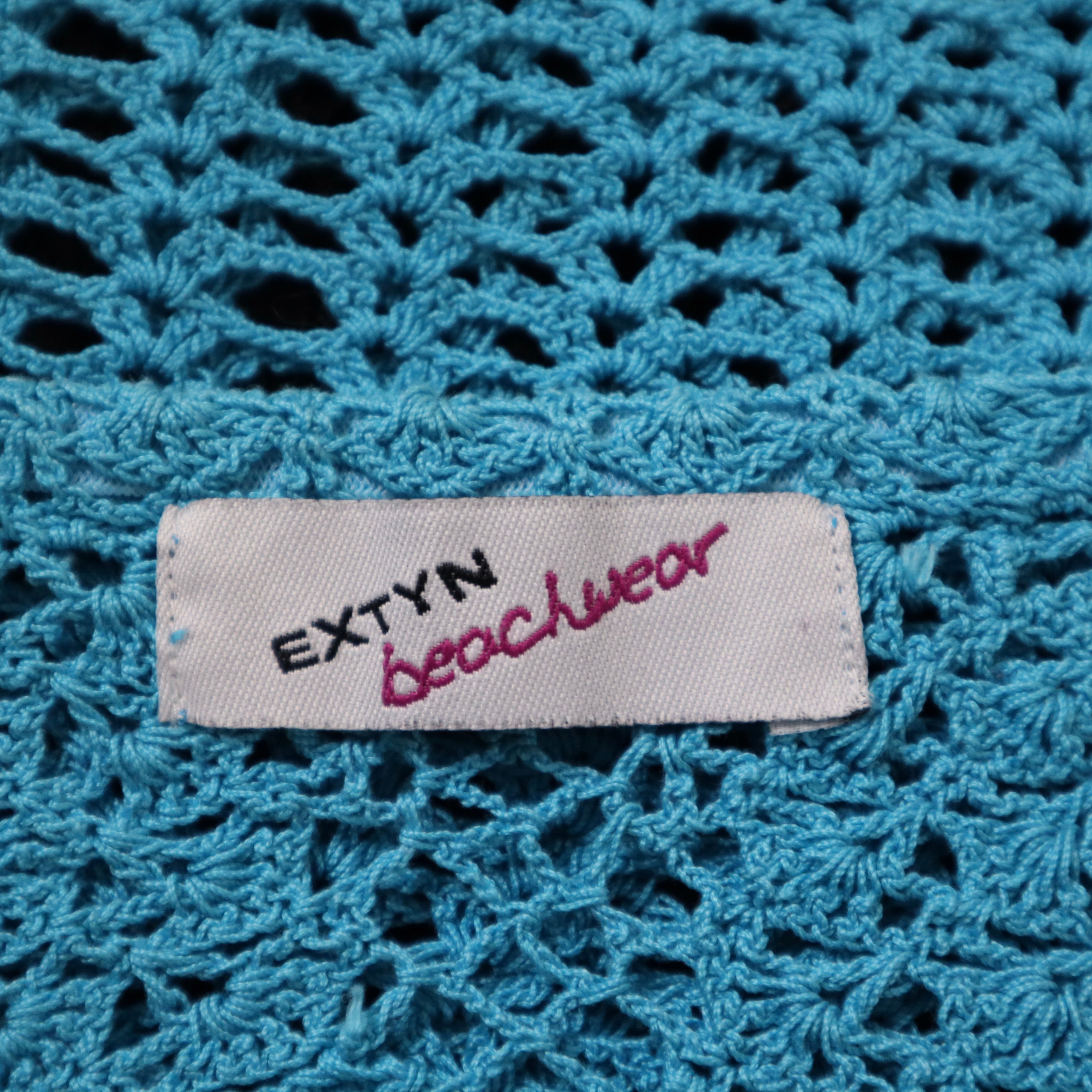 Y2K Blue Crochet Matching Set (S/M)