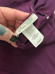 Y2K purple tube top (S)